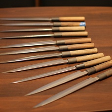 Заточка японских ножей для суши